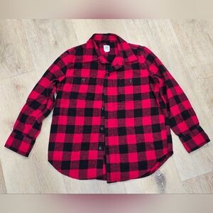 Gap Kids Buffalo Plaid Flannel Shirt